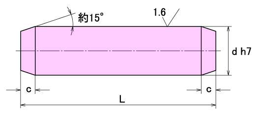 B種 SUS303 | 平行ピン | ノックピン | 取扱商品・注文 | 大喜多株式会社