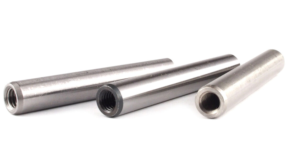 内ねじ付きテーパピン